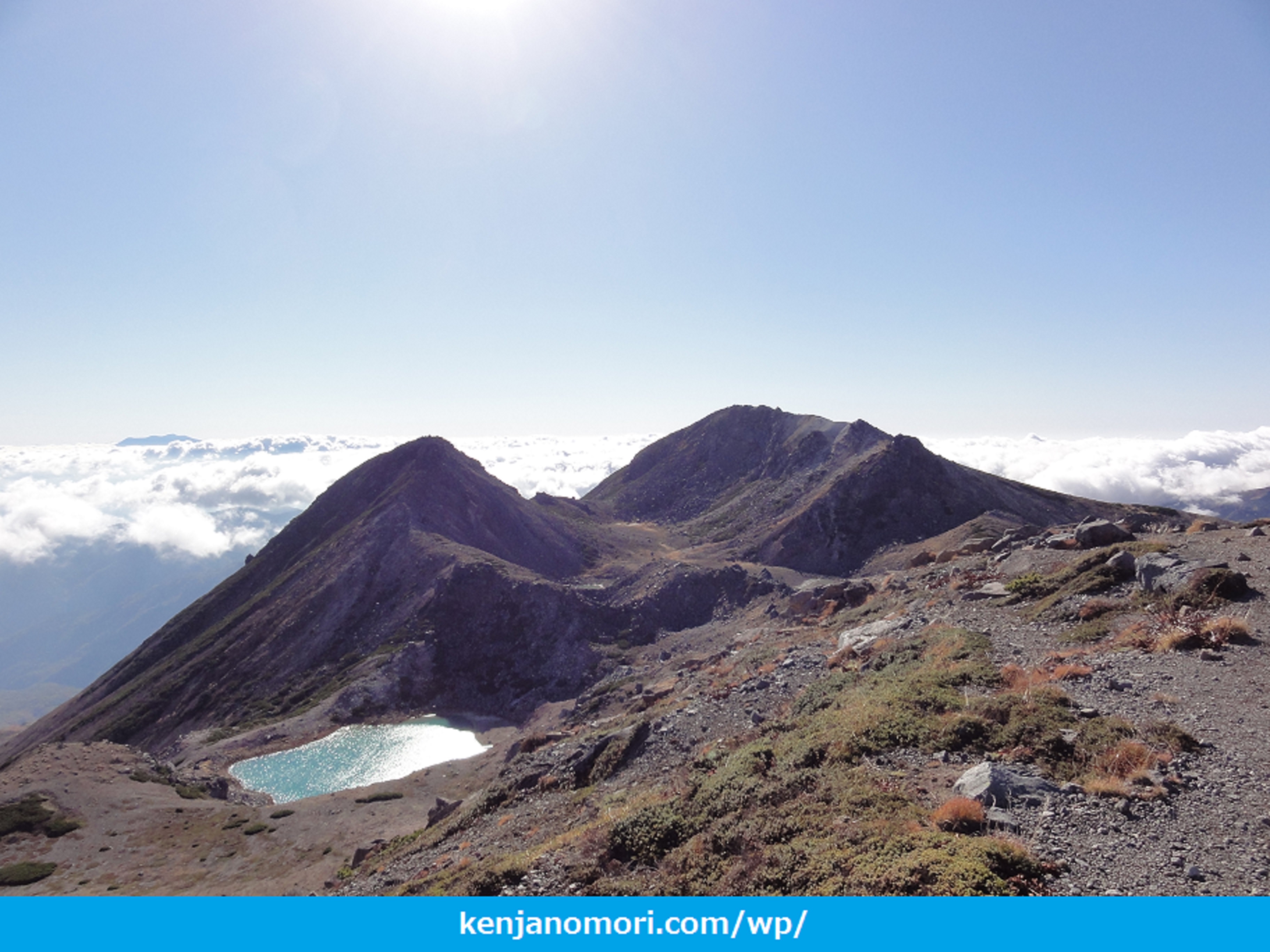 天空の白山③ ～山と自然のブログ「賢者の森」～